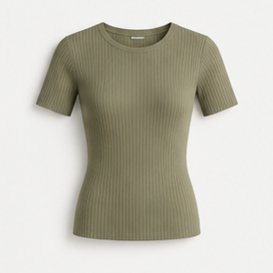 Aria Ribbed Knit Top